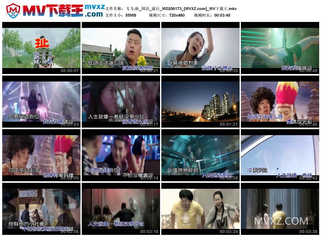 飞飞-扯_国语_流行_MD206173